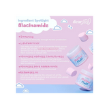 "Revive Your Skin with Face Mallow Fluff White Scrub Mask & SUBARASHII HADA Soap
