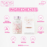 Aishi Premium Tokyo White C-Block Dyfage Glutathione, 60 Capsules-Buy 3, Get 1 Free