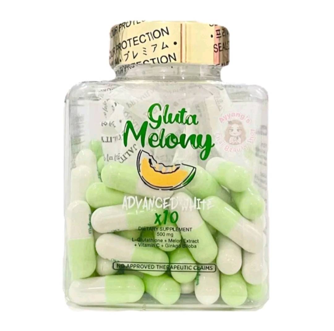 Gluta Melony Advanced White | L-Glutathione & Melon Extract Gluta Melony Advanced White | L-Glutathione & Melon Extract