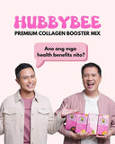 Hubby Bee Collagen Booster Mix – Melon & Cucumber | 50,000mg Marine Collagen| 10 Sachets (18g Each)
