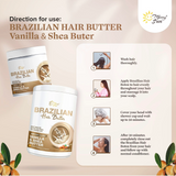 Merry Sun Brazilian Hair Butter with Vanilla & Shea butter– 1000ml