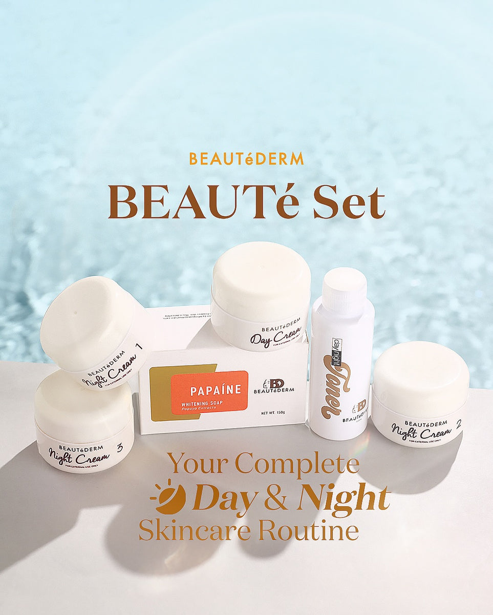 BEAUTEDERM Regular Beaute Set with Small Toner – Complete Skincare