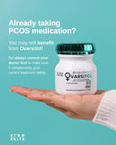 KAT MELENDEZ OVARSITOL Women’s Hormone Balance Supplement – Myo-Inositol, Magnesium, Acetyl L-Carnitine & Chromium – Supports Hormonal Health, Fertility, and Metabolism – 60 Capsules