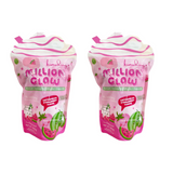 2-Pack Kimsdiary Million Glow WATERMELON STRAWBERRY Drink - 10 Sachets Each