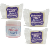 "Revive Your Skin with Face Mallow Fluff White Scrub Mask & SUBARASHII HADA Soap