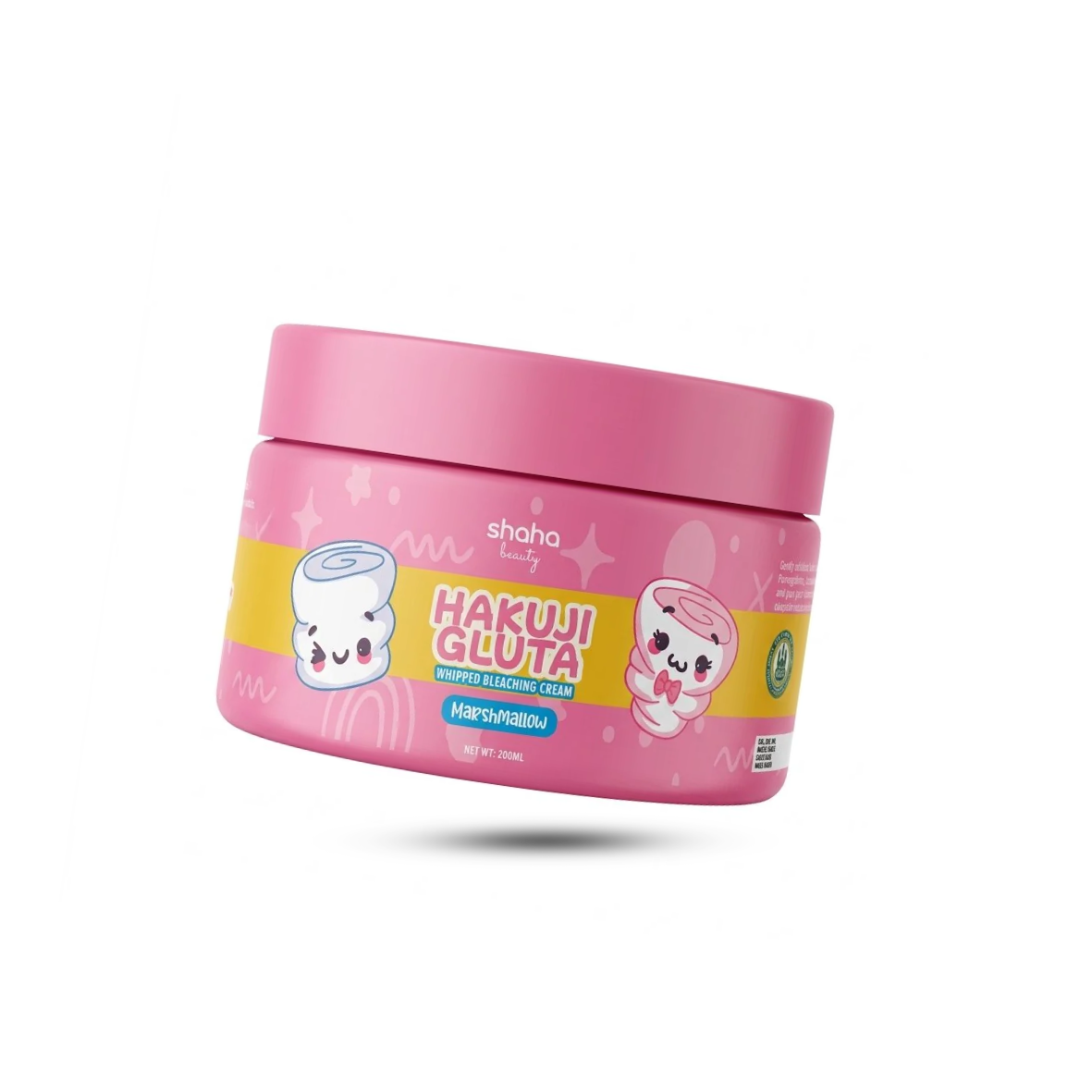 Shaha Beauty Gluta Marshmallow Whipped Body Cream 200ml