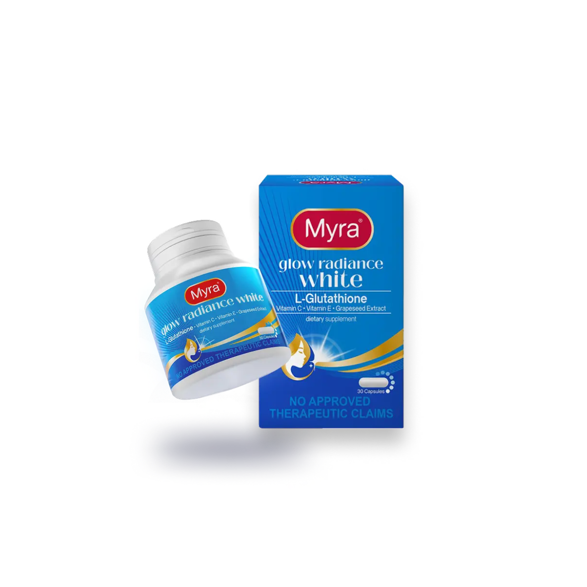 myra glutathione Myra Glow Radiance White