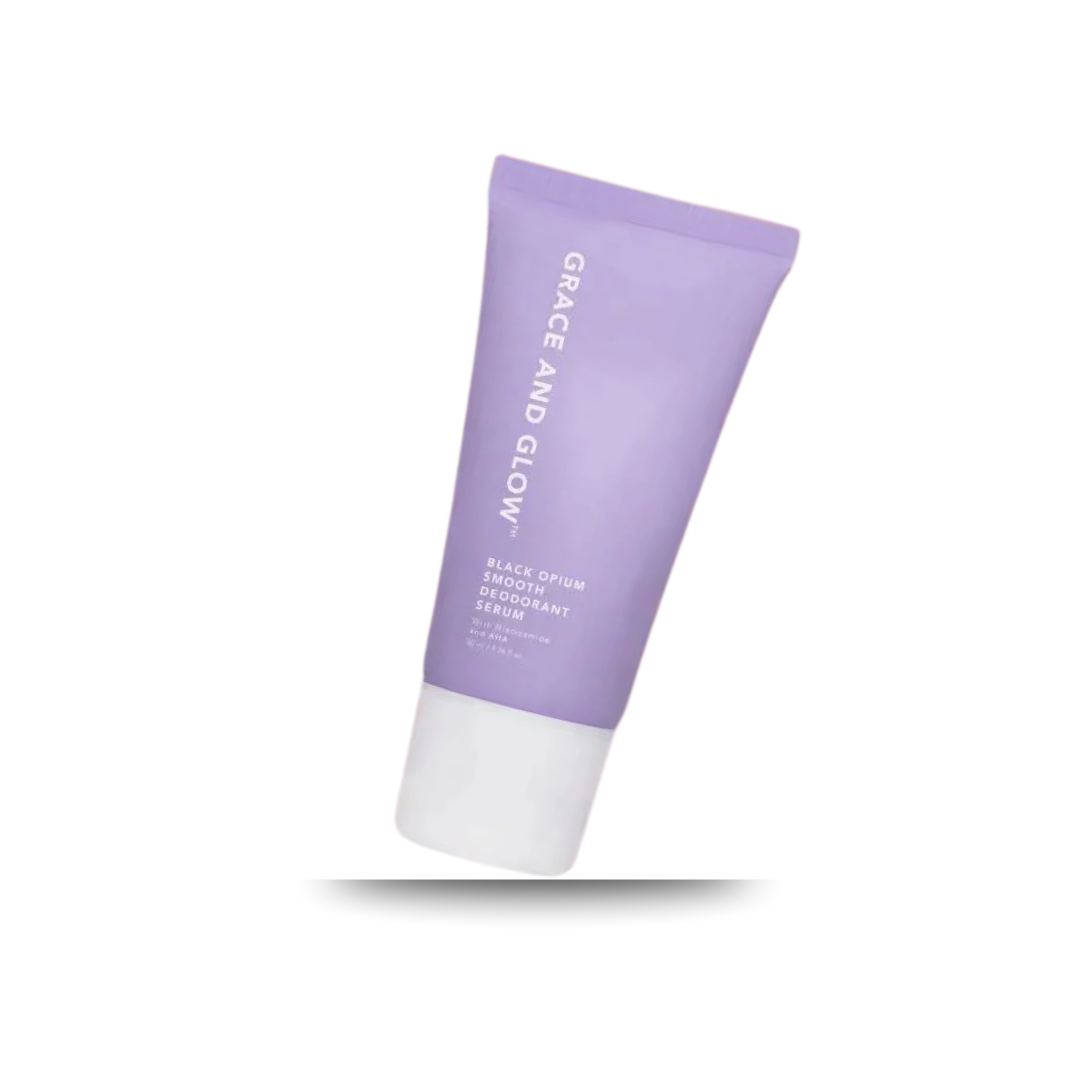 glutathione niacinamide deodorant Grace and Glow Bright & Smooth Deodorant Serum – Niacinamide + AHA Roll-On  50ml – Skin Vitality USA