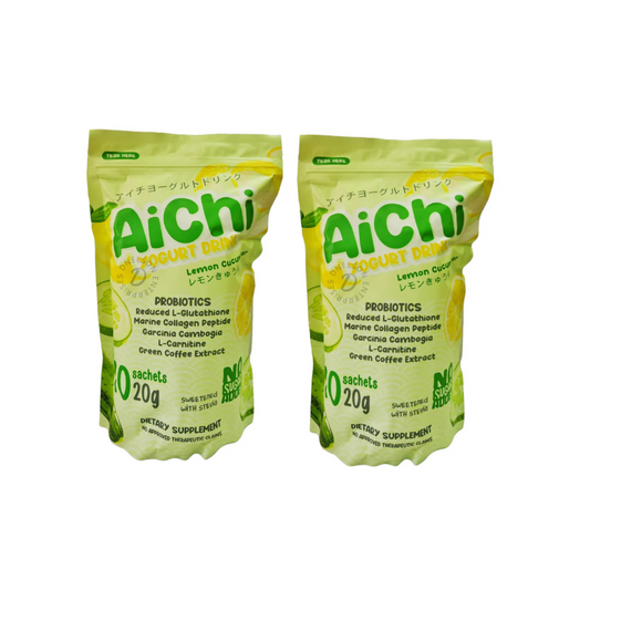 Aichi Lemon Cucumber Yogurt Drink - Refreshing for a Zesty Twist of Flavor- 2-Pack