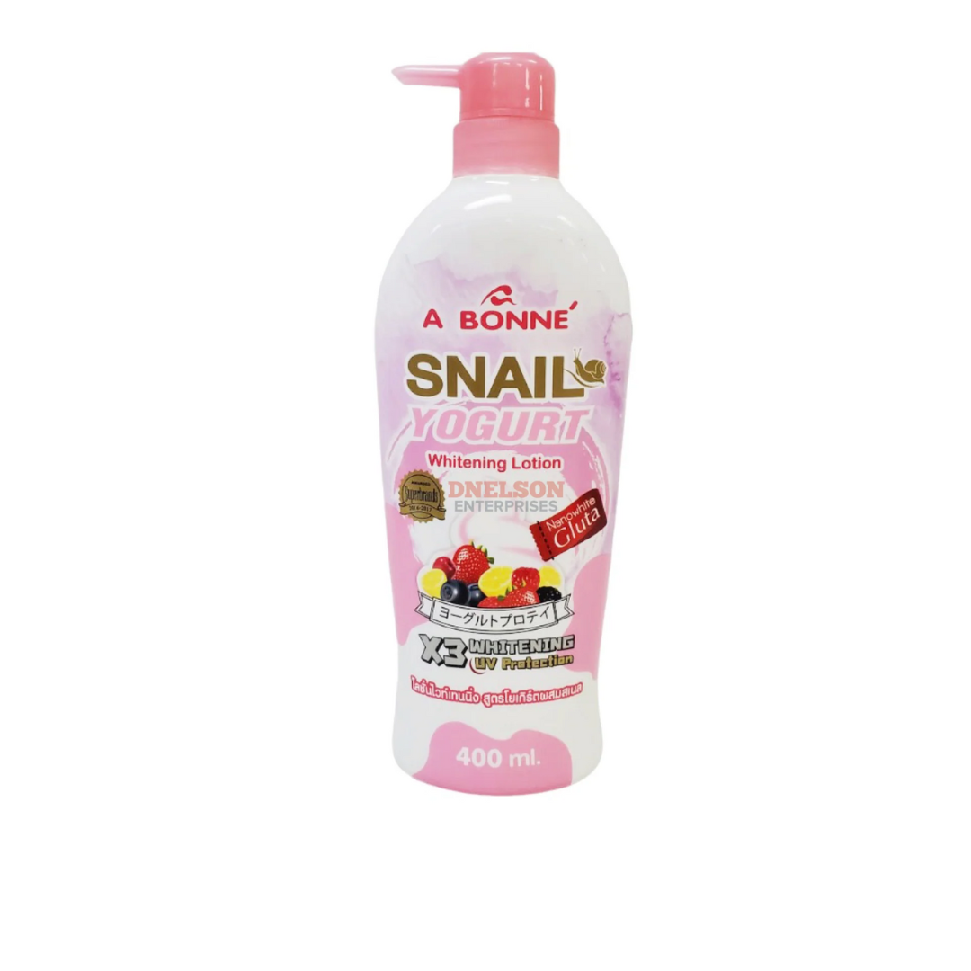 Abonne Snail Yogurt Lotion With Nano White Gluta 500ml – Skin Vitality USA
