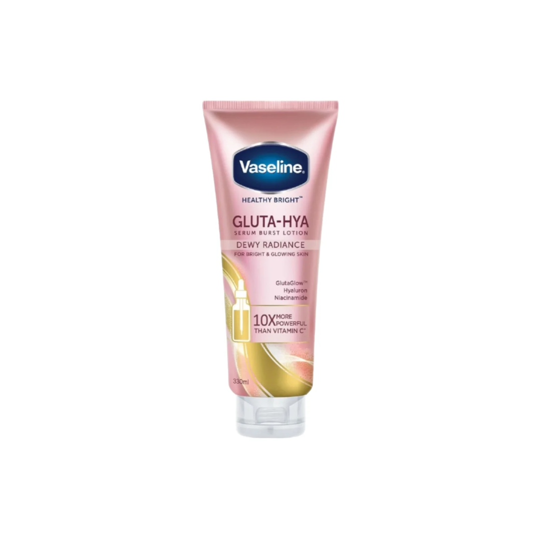 Vaseline Gluta-Hya Serum Burst Lotion Dewy Radiance 330ml - 10X