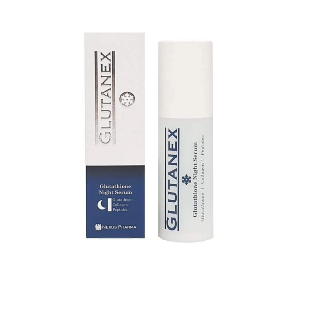 Glutanex Glutathione Night Serum Anti-Aging & Brightening - Made in Ko Skin Vitality USA Glutanex Glutathione Night Serum Anti-Aging & Brightening - Made in Ko Skin Vitality USA