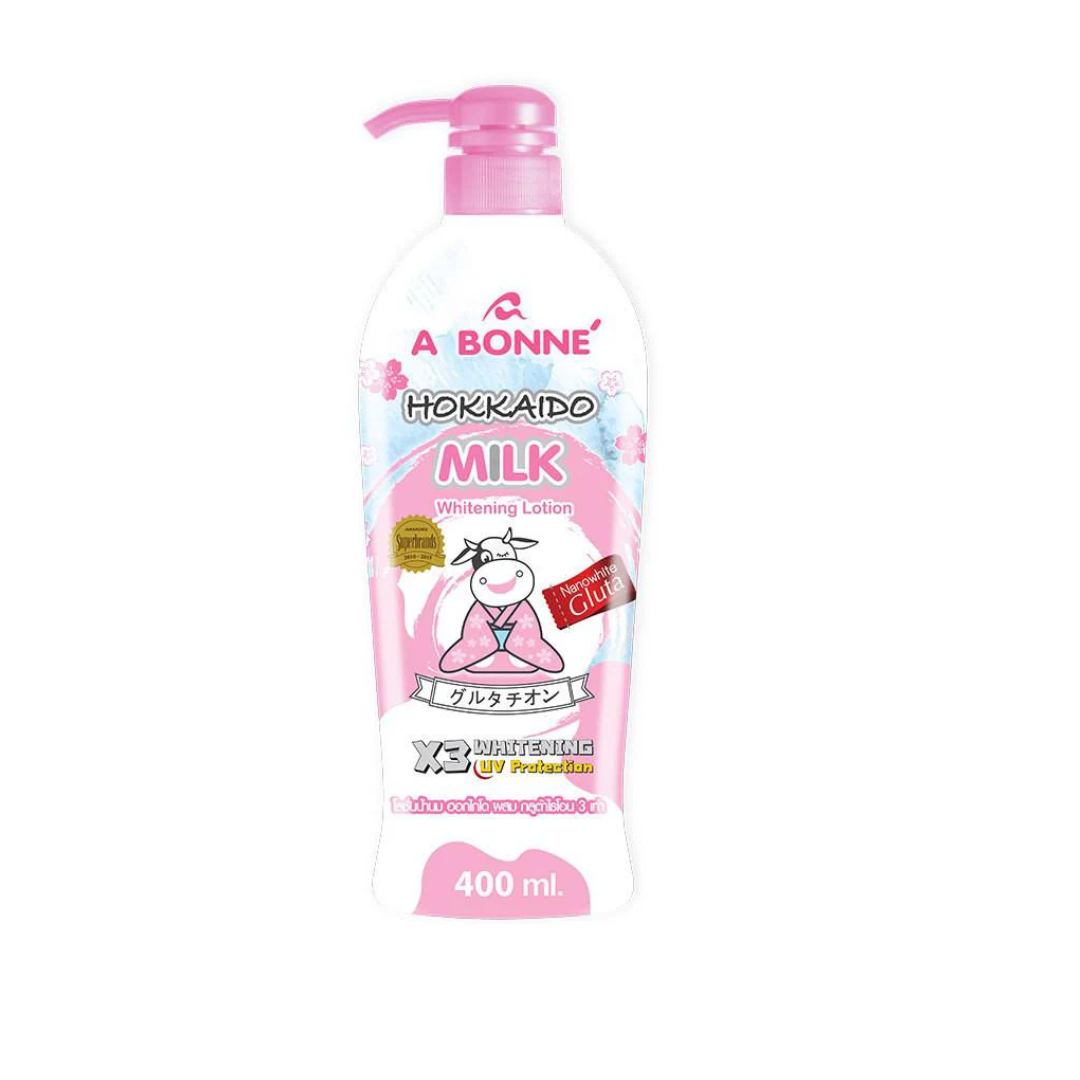 A Bonne Hokkaido Milk Nanowhite Gluta Lotion 400ml – Skin Vitality USA