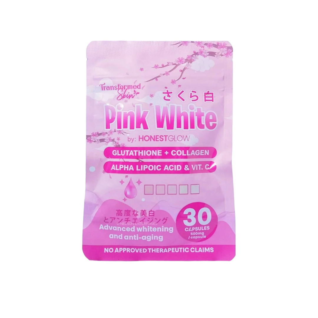 HONESTGLOW Pink White Capsule