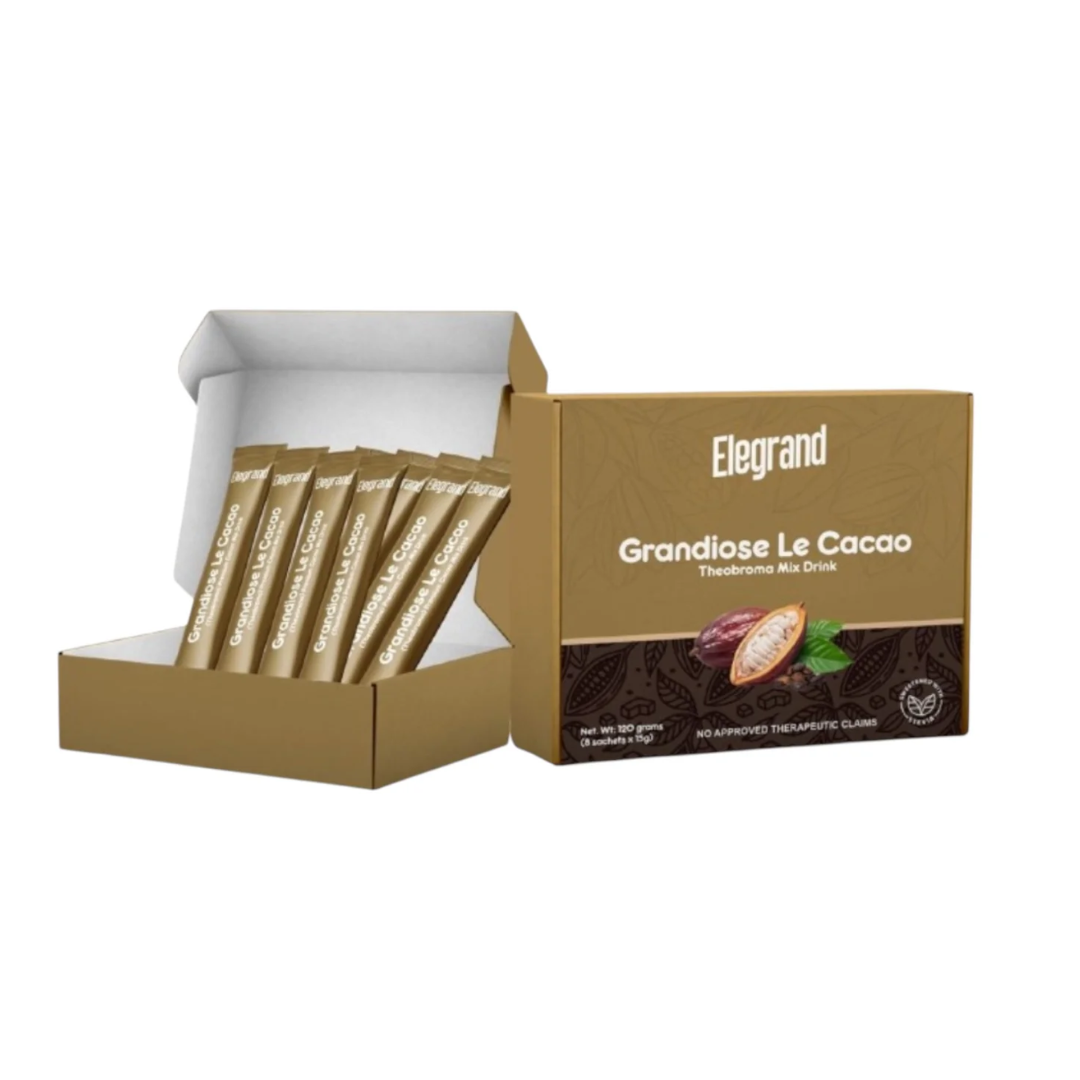 Elegrand Grandiose Le Cacao Theobroma Mix Drink - 8 Sachets x 15g
