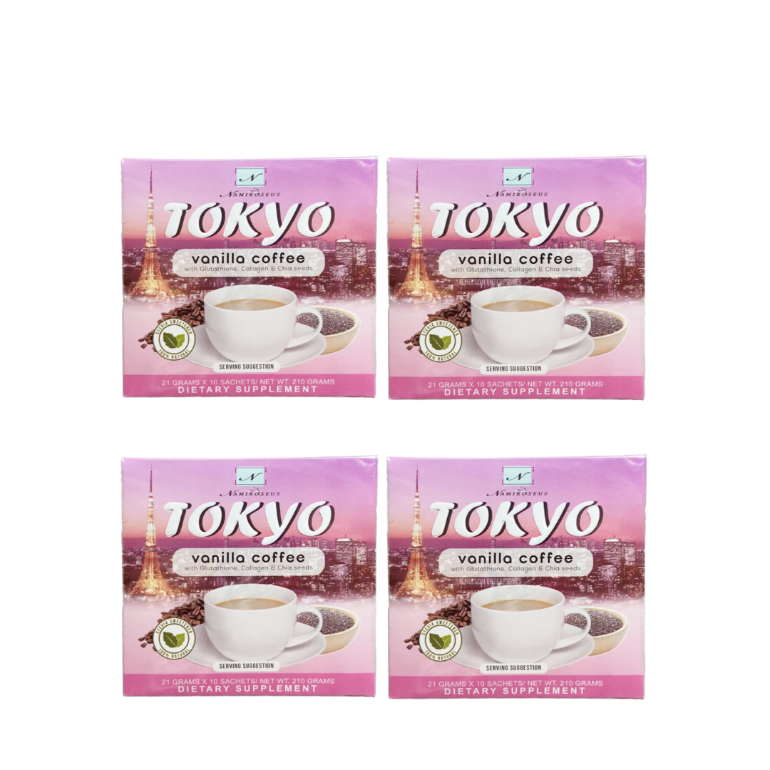 Namiroseus TOKYO Vanilla Coffee-4 Boxes Skin Vitality USA Namiroseus TOKYO Vanilla Coffee-4 Boxes Skin Vitality USA