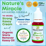 Nature's Miracle Kasoy Cream & Oil Duo – Natural Skin Care Set