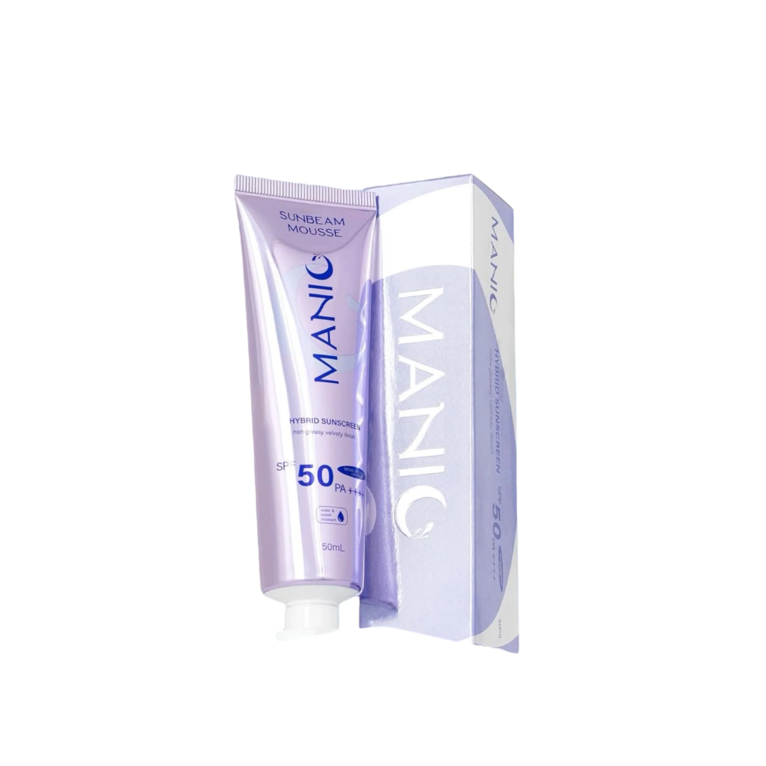 Manic Beauty SUNBEAM MOUSSE Hybrid Sunscreen SPF 50 PA++++