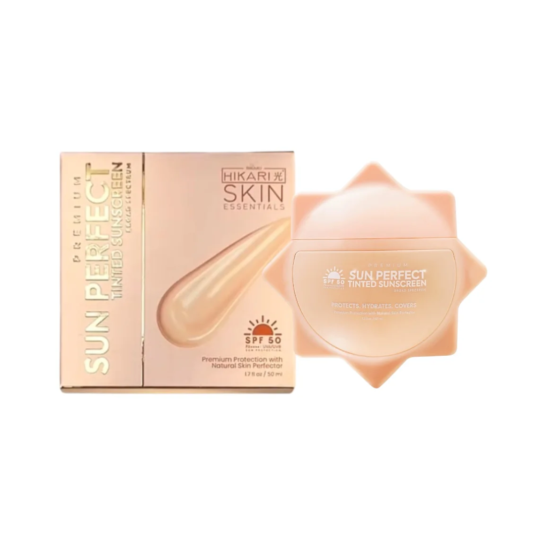 HIKARI Skin Essentials Premium Sun Perfect Tinted Sunscreen SPF 50