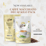 Luxe Slim  Caffe Macchiato DECAF Drink Mix 1kg