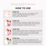 Organic Skin Japan Deodorant for Sensitive Skin with Aloe Vera Leaf Extract| 40ml