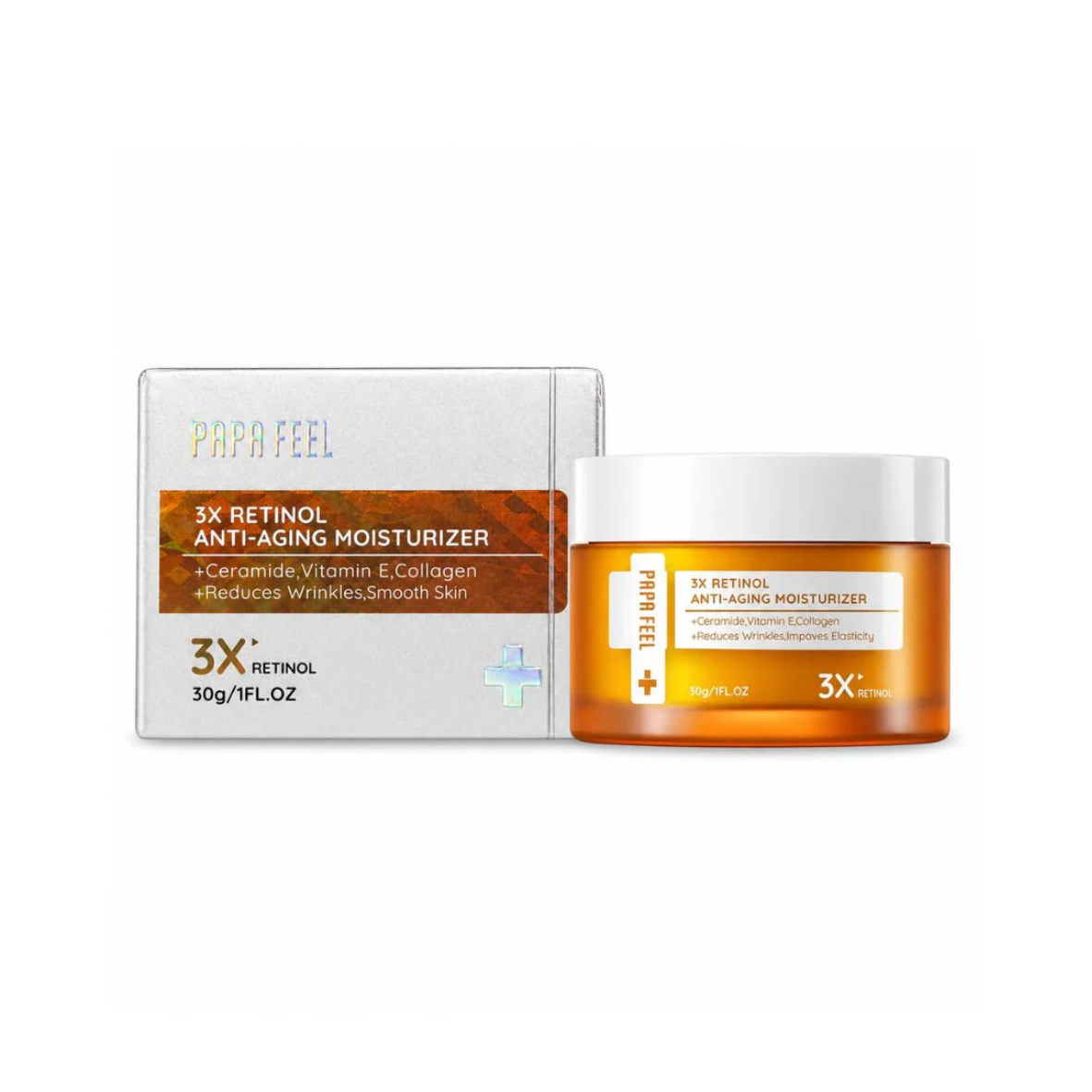 Papa Feel 3X Retinol Anti-Aging Moisturizer 30g – Triple Retinol
