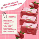 Crystal Glow Lychee Collagen Drink 10 Sachet - New & Improved Formula