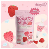 DEAR FACE 𝐁𝐄𝐀𝐔𝐓𝐘 𝐌𝐈𝐋𝐊 STRAWBERRY 🍓🥛 50,000 mg