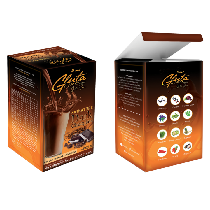 Gluta Lipo Gold Series Fiber Coffee 2Box
