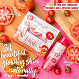 Brilliant tomato rejuvenating facial set