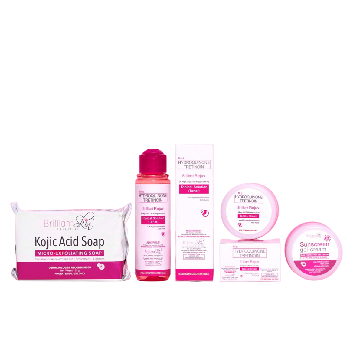 Brilliant Rejuvenating facial set – Skin Vitality USA
