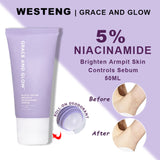 Grace and Glow Bright & Smooth Deodorant Serum with Niacinamide and AHA - 50ml