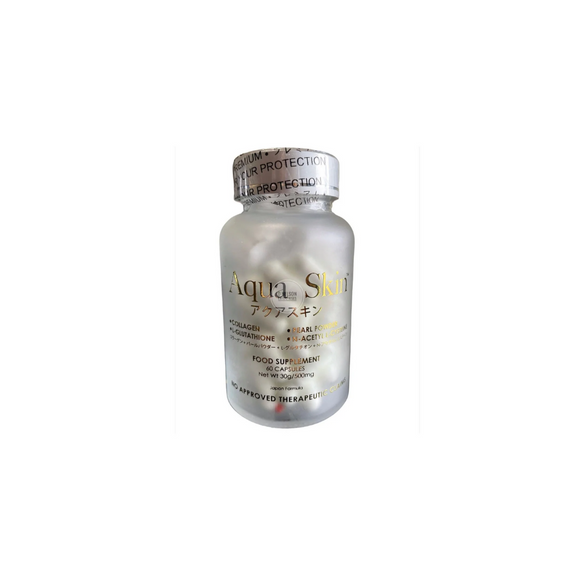 Radiant Skin Awaits: Aqua Skin Glutathione - 60 Capsules from Japan
