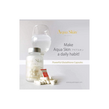 Radiant Skin Awaits: Aqua Skin Glutathione - 60 Capsules from Japan