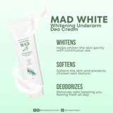 MAD Beauty Essentials - Underarm Deo Cream with Tea Tree Oil & Niacinamide, 30g