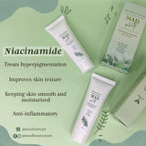 MAD Beauty Essentials - Underarm Deo Cream with Tea Tree Oil & Niacinamide, 30g