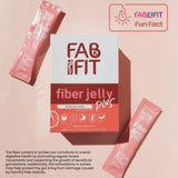FAB & FIT - Fiber Jelly Plus 15g x 10 sachet- lychee