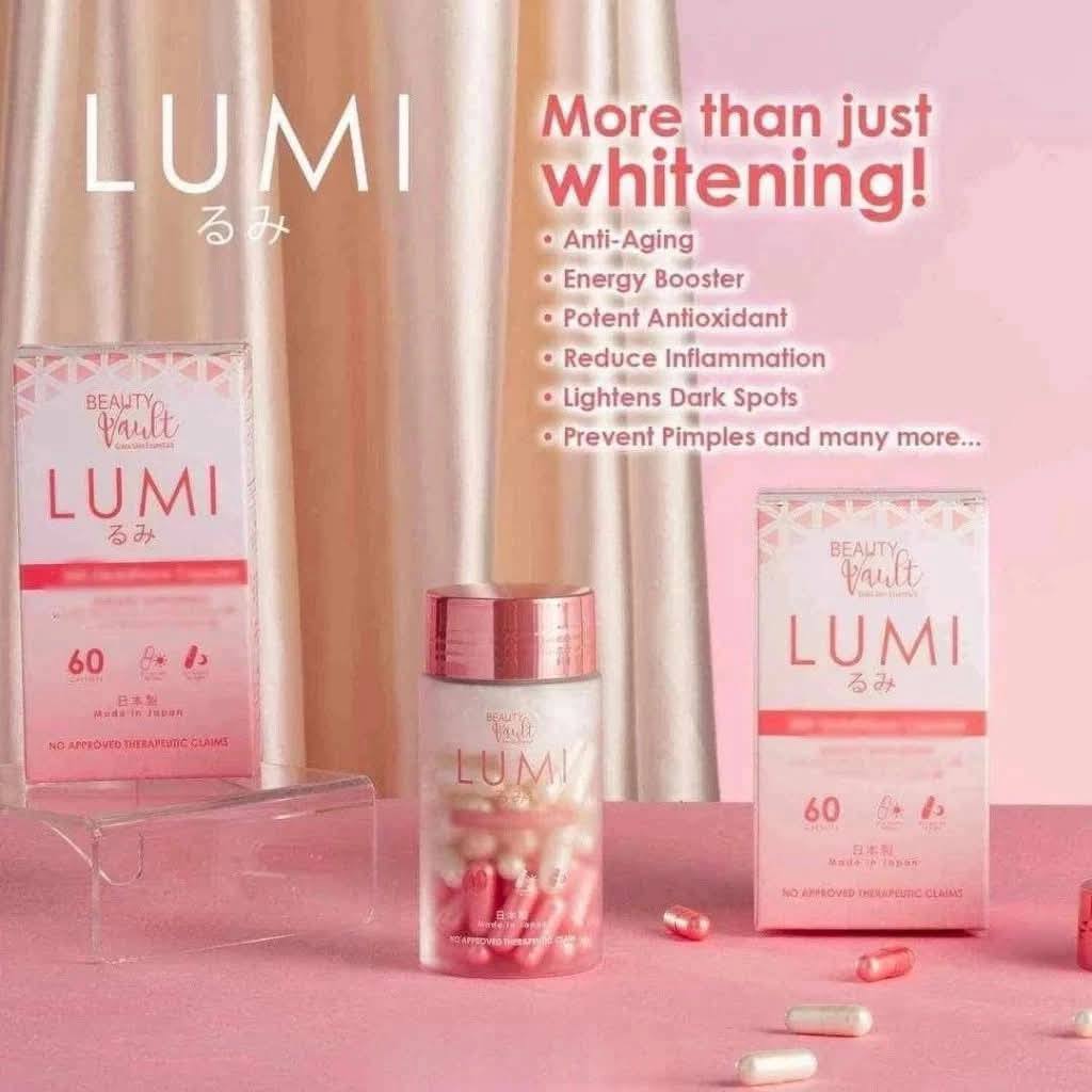 Beauty Vault LUMI Whitening Capsules | Day & Night Skin