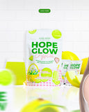 LUNA AURA HOPE GLOW – Honeydew Green Tea & Dandelion Probiotic Drink 10 Sachets (18g each)