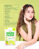 LUNA AURA HOPE GLOW – Honeydew Green Tea & Dandelion Probiotic Drink 10 Sachets (18g each)