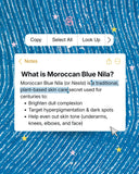 G21 Moroccan Blue Nila Powder Glow Boosting Mask 200g