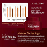 Jennie Moon Underarm Intensive Cream 50g – Malodor Technology for Fresh, Smooth & Refined Underarms