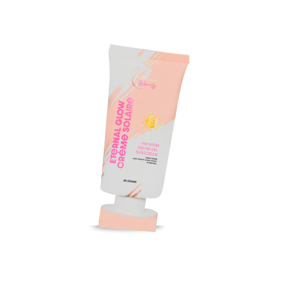 CC GLAM & BEAUTY ETERNAL GLOW CREME SOLAIRE  SPF 50 UVA/UVB Protection - 50g