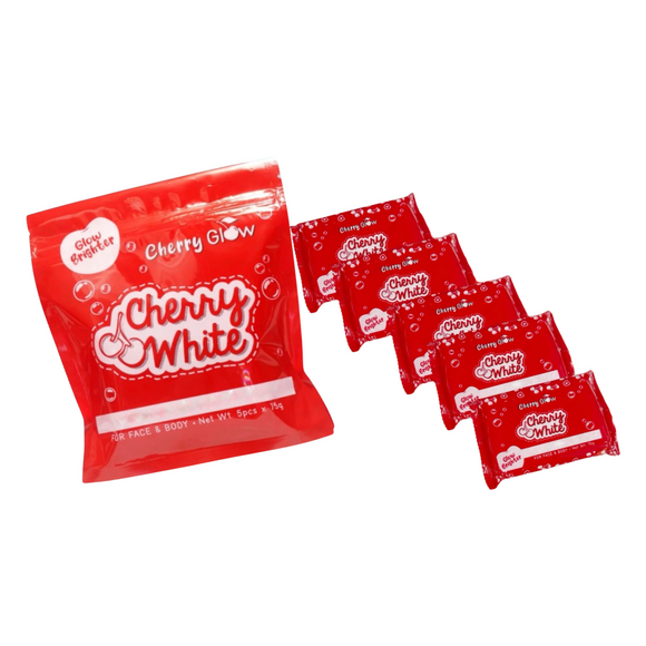 Cherry Glow Premium Soap - 5pcs x 75g