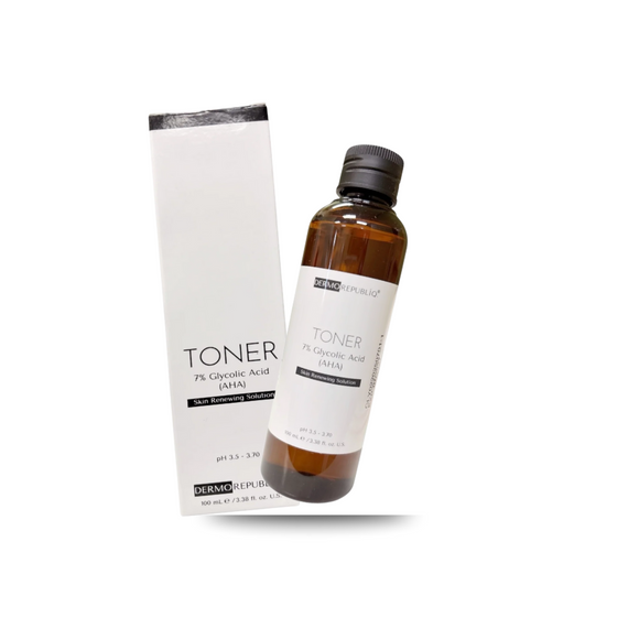 DERMO REPUBLIQ® 7% Glycolic Acid Toner – Gentle Exfoliating Toner for Sensitive Skin (100ml)