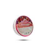 Kavouge Shower Salt Body Scrub Raspberry 300g | Exfoliating Salt Body Cleanser with Niacinamide