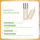 Bremod Premium Hair Serum Cocoa Butter Camellia Seed Oil Smooth Care Essential Oil 100ml