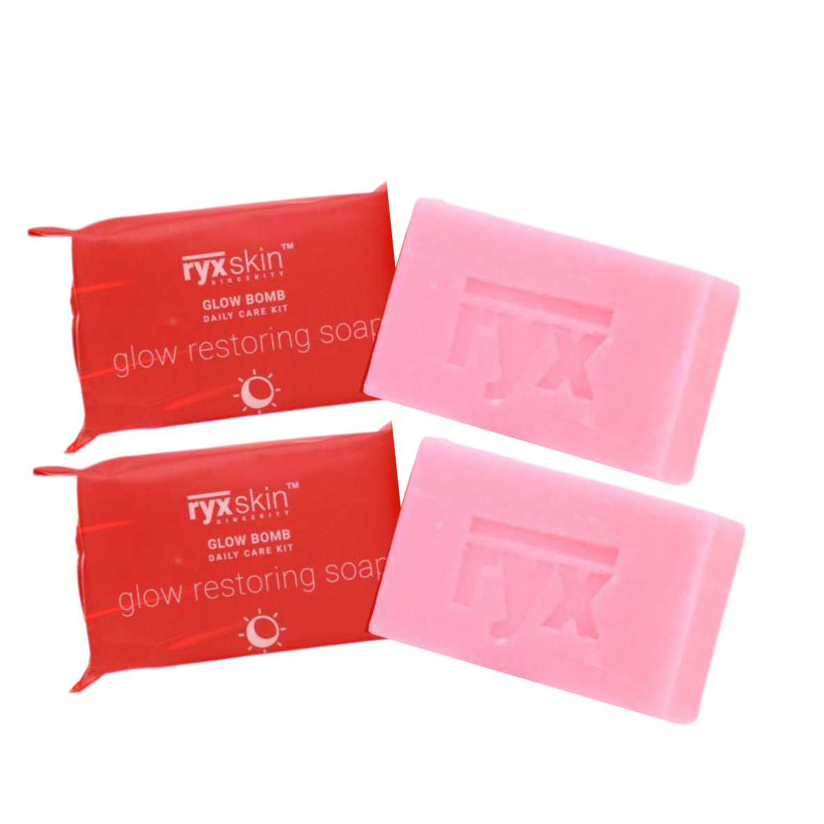 Commer Ryx 412 RYX Skin Glow Bomb Glow Restoring Soap | Glycolic Acid & Kojic Acid ...
