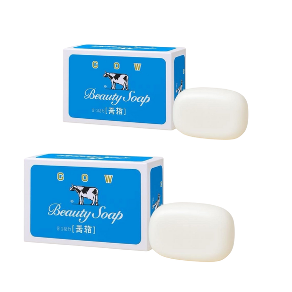 Cow Beauty Soap Japanese Jasmine Bar Soap 130g : 2-Pack
