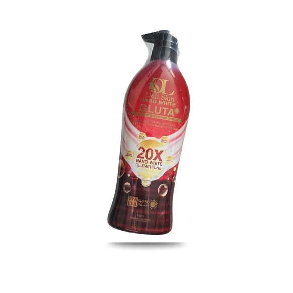 Deli Skin Nano White Gluta Intensive Whitening Lotion 500ml
